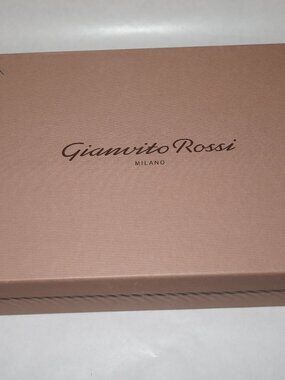 Gianvito Rossi Empty Shoe Box + Dust Bag + Card
